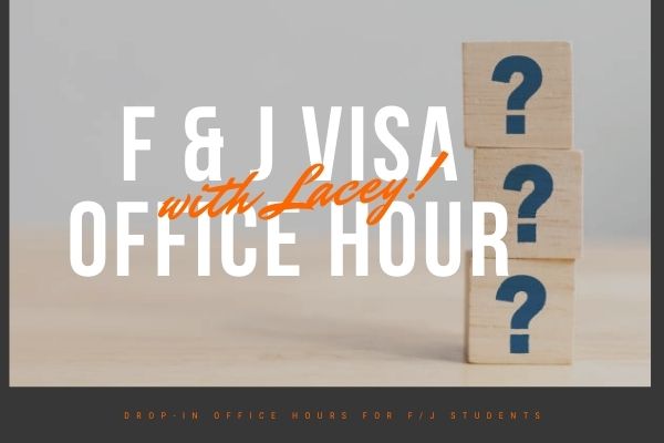F/J Student Office Hour F/J Student Office Hour